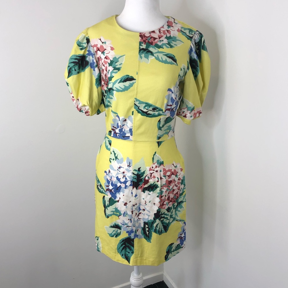 ASOS Yellow Floral Dress w/Pockets!